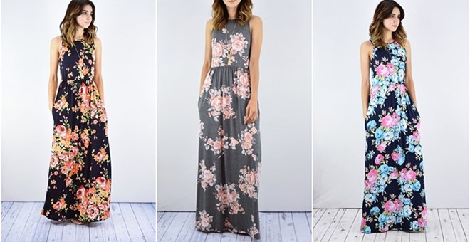 Floral Maxi Dress from Jane – Just $28.99!