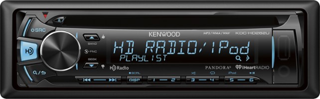 Kenwood CD Built-In HD Radio In-Dash Deck with Detachable Faceplate – Just $57.99!