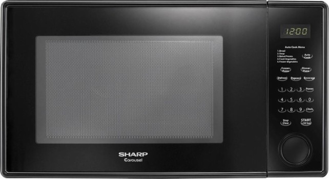 Sharp 1.1 Cu. Ft. Mid-Size Microwave – Just $69.99!
