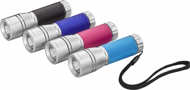Insignia LED Flashlights 4-Pack – Just $12.99! Batteries Included! Free Shipping!