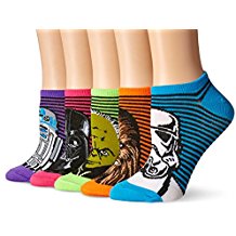 Star Wars Women’s 5-pack No Show Socks – Just $9.99!