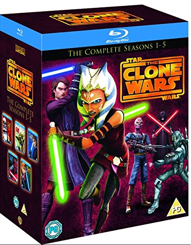 Star Wars Clone Wars – Season 1-5 on Blu-ray – Just $56.99!