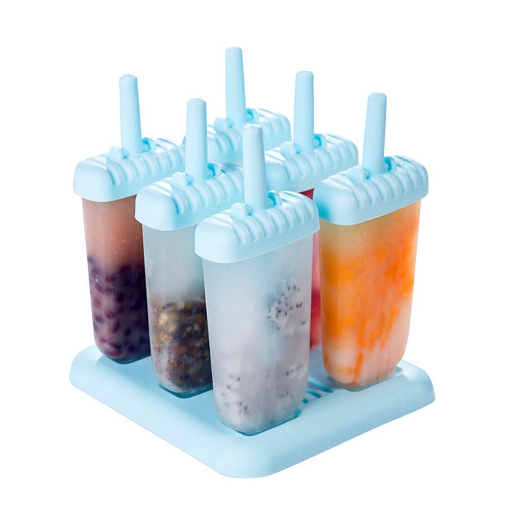 Make Popsicles at Home! Chichic Set of 6 Popsicle Ice Pop Molds – Just $7.99!
