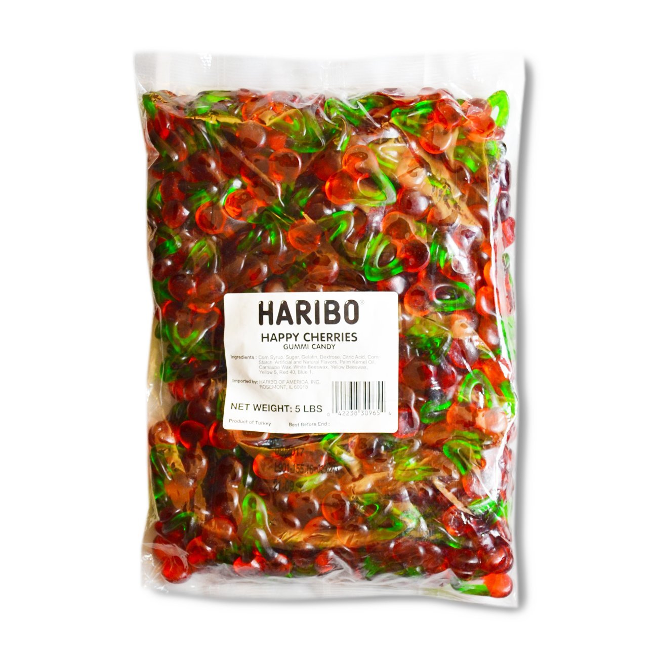 Haribo Gummi Candy Happy Cherries, 5-Pound Bag – $7.09!