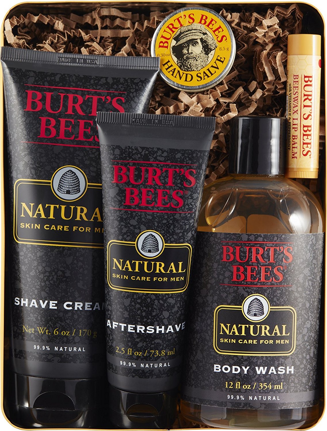 Burt’s Bees Men’s Gift Set – 5 Products in Giftable Tin – Just $20.00!