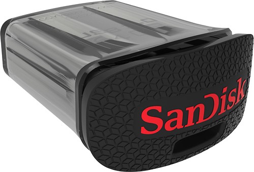 SanDisk Ultra Fit 64GB USB 3.0 Flash Drive – Just $15.99! Today only!