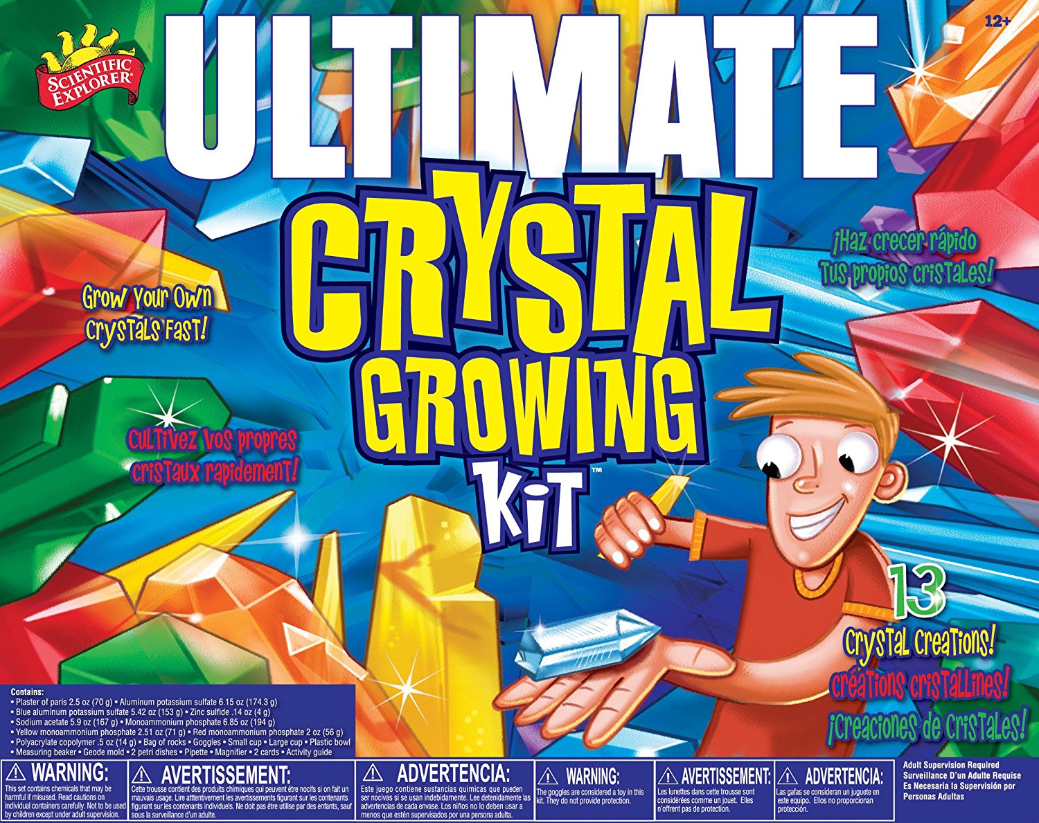 Scientific Explorer Ultimate Crystal Growing Kit – Just $8.54!