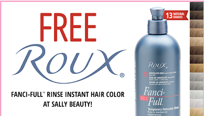 Free Roux Fanci-Full Rinse Instant Hair Color at Sally Beauty!