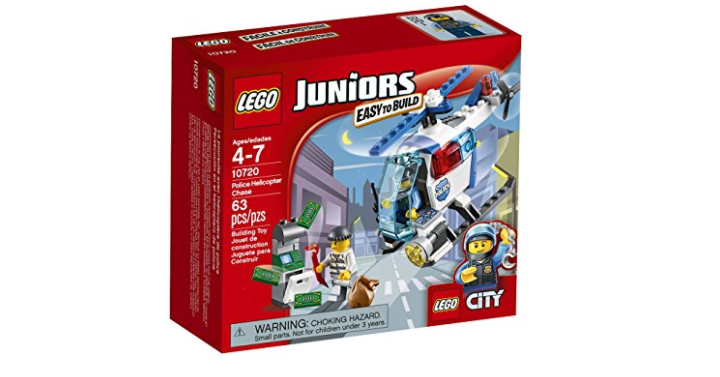 LEGO Juniors Police Helicopter Chase Set Only $5! (Reg. $9.99)