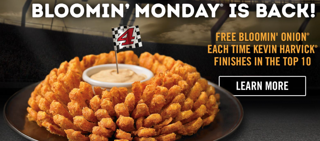 FREE Bloomin Onion Today Only At Outback Steakhouse!