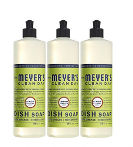 Prime Exclusive: Mrs. Meyers Liquid Dish Soap Lemon Verbena 16oz 3-Pack Just $