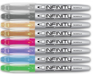 Write Dudes Infinity Metallic Permanent Markers 8-Count $4.64 As Add-On Item!