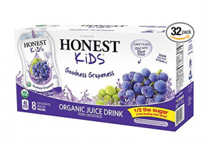HONEST Kids Organic Grape Juice Drink 32-Count Just $11.83 Shipped