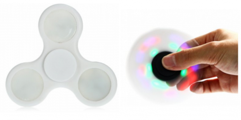 HOT! Colorful LED Fidget Spinner Just $1.99 Shipped!