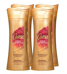 Caress Exfoliating Body Wash 18oz 4-Pack Just $12.08!