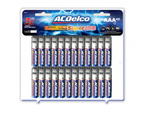 ACDelco Super Alkaline AAA Batteries 48-Count Just $6.60 Shipped!