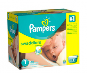 Pampers Swaddlers Size 1Diapers 148-Count Just $13.48 Shipped With Amazon Family!