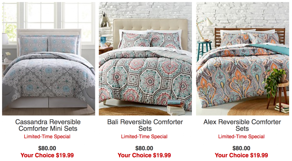 Macy’s: Bedding Sets Just $19.99!