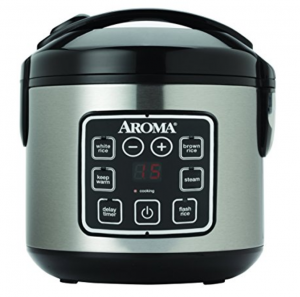 Aroma Housewares 8-Cup Digital Cool-Touch Rice Cooker and Food Steamer Just $29.92!
