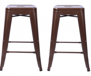 Carlisle Metal Counter Stools (2-pack) Just $53.98! That’s $26.99 Each!