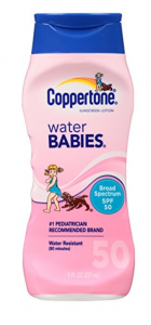 Coppertone Waterbabies SPF 50 Lotion, 8oz Just $5.57!