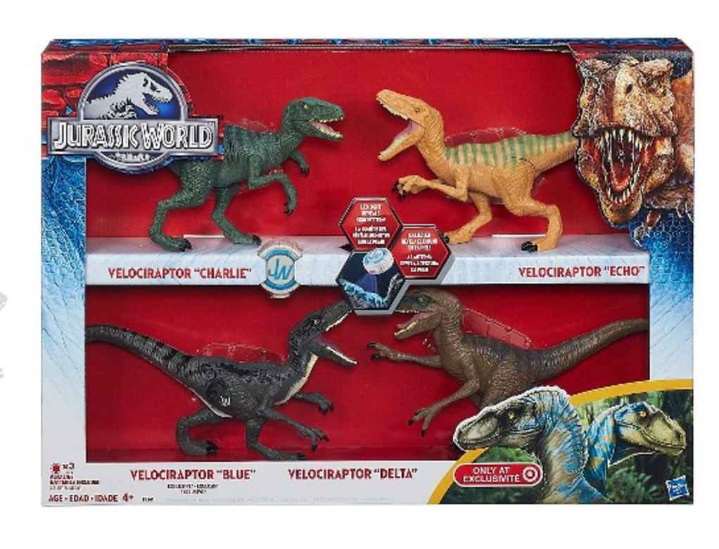 Jurassic World Velociraptor 4-Pack Just $10.98! (Reg. $34.99)