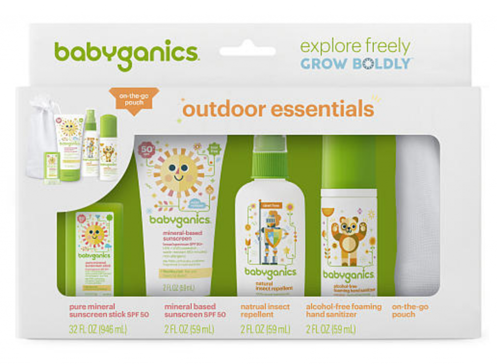 Babyganics Outdoor Essentials On-The-Go Bag Set Just $7.49!