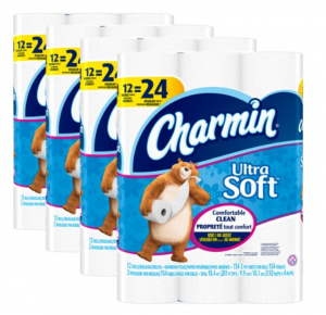 Charmin Ultra Soft Double Roll Toilet Paper 48-Count Just $19.75!