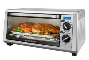 Black & Decker 4-Slice Toaster Oven Just $19.99 Today Only!