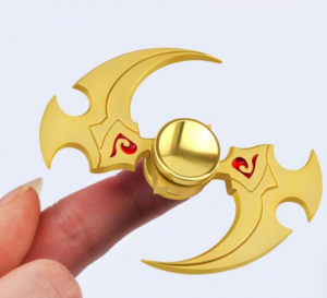 Sickle Shaped Alloy Fidget Spinner Just $3.60 Shipped!