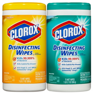 HOT! Clorox Disinfecting Wipes 75-Count 2-Pack Just $3.97 Today Only!