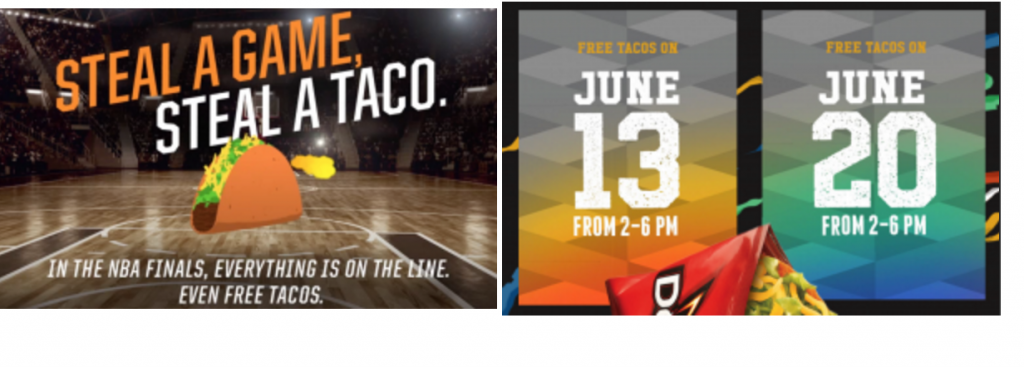 Possible FREE Doritos Locos Tacos June 13th & June 20th At Taco Bell!
