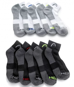 Head Men’s Moisture Wicking Socks 10-Pair Just $10.99 Shipped!