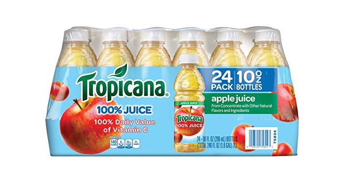 Tropicana Apple Juice, 10 Ounce (Pack of 24) Only $13.28 Shipped!