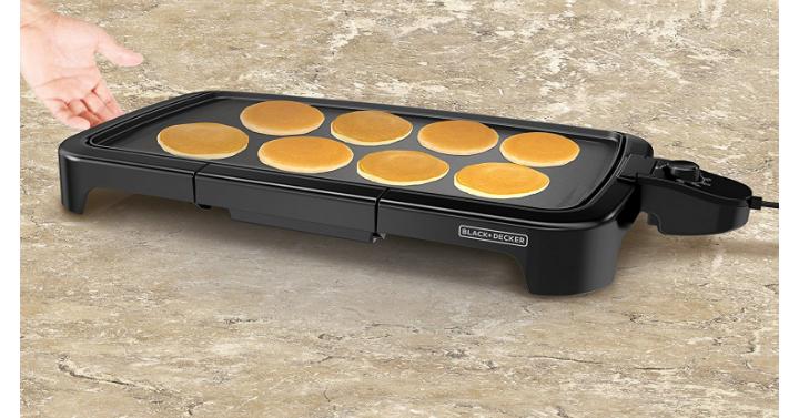 Black and Decker Electric Griddle – Only $14.93!