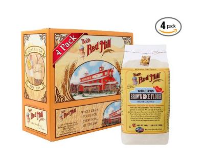 Bob’s Red Mill Gluten Free Brown Rice Flour, 24 Ounce (Pack of 4) – Only $9.08!
