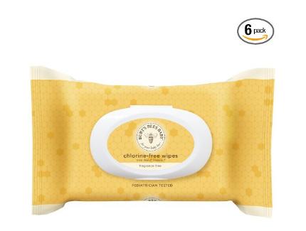 Burt’s Bees Baby Chlorine-Free Wipes, 72 Count (Pack of 6) – Only $13.58!