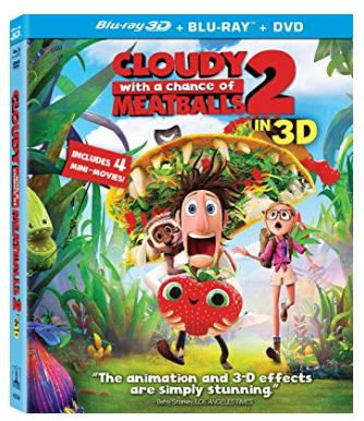 Cloudy with a Chance of Meatballs 2 (Blu-ray 3D/Blu-ray/DVD/UltraViolet Digital Copy) – Only $5! *Add-On Item*
