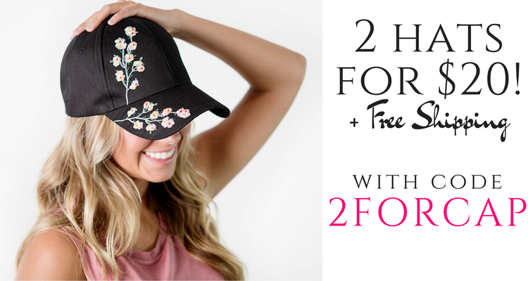 Cents of Style – 2 For Tuesday – 2 Hats for $20! FREE SHIPPING!