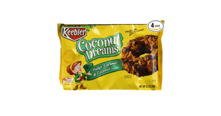 Fudge Shoppe Cookies, Coconut Dreams (Pack of 4) Only $7.52 Shipped!