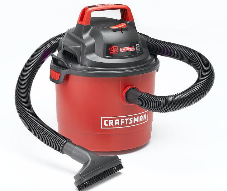Craftsman Portable Wall Mount 2.5 Gallon Wet/Dry Vac – Only $29.99 + Earn $15 in SYW Points!