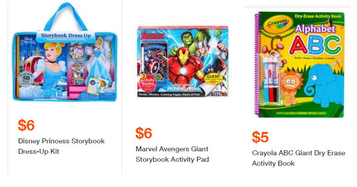 Crayola Learning Books & Activity Books Starting at Only $1.00!