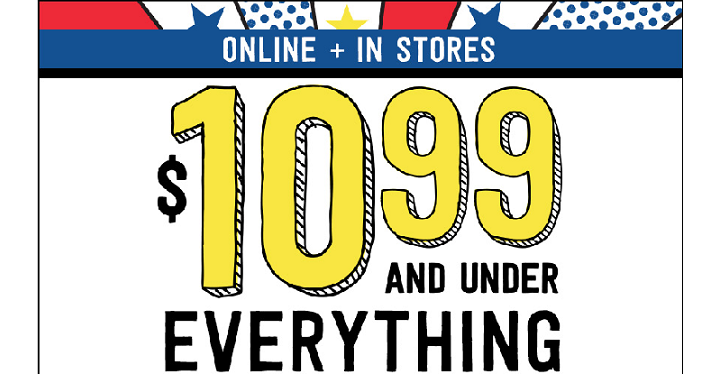 HOT! Crazy 8: Everything is $10.99 & Under + FREE Shipping! Shoes, Swimwear & Sleepwear all $10.99 and Under!