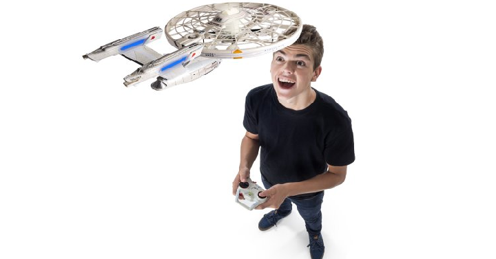 Air Hogs Star Trek U.S.S Enterprise Remote Control Drone Only $34.97! (Reg. $65.97)