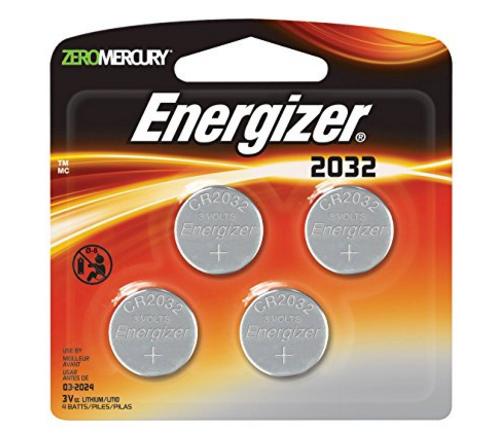Energizer 2032BP-4 3 Volt Lithium Coin Battery (Pack of 4) – Only $3.29!