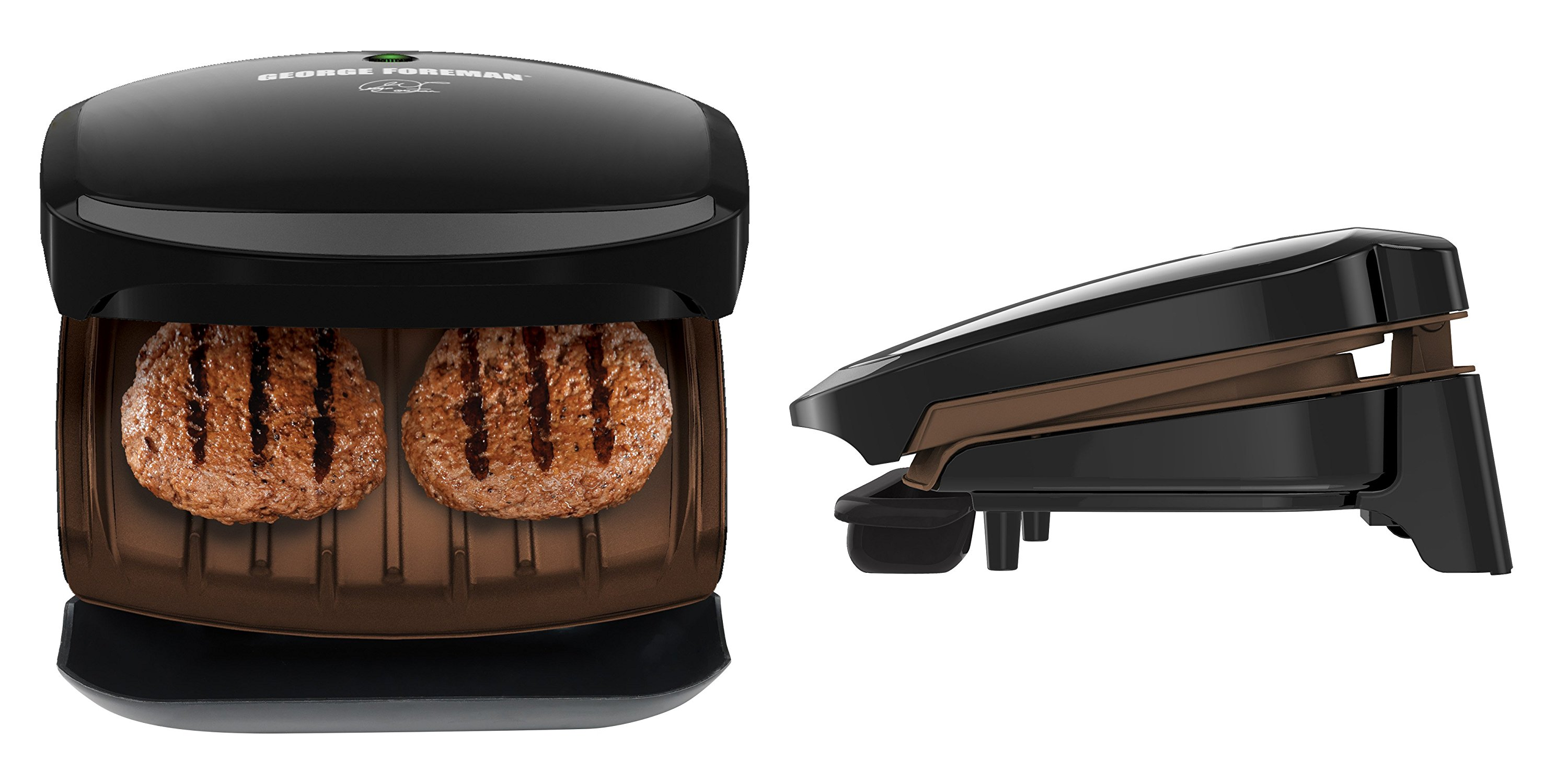 George Foreman 2-Serving Classic Plate Grill and Pannini Press Down to $10.52!