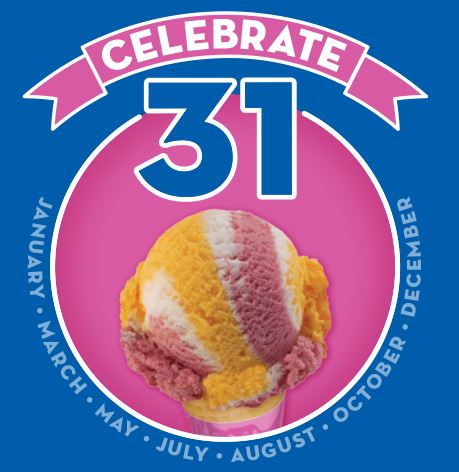 Any Size Scoop Just $1.31 At Baskin Robbins, Today May 31st!