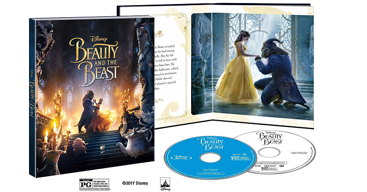 Target Exclusive Beauty & The Beast Blu-ray + DVD + Digital Movie & Storybook Only $24.99 + $5.00 Target Gift Card!