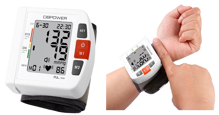 FDA Certified Wrist Digital Blood Pressure Monitor Only $19.49 – Highly Rated!