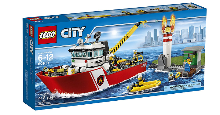 Amazon: LEGO CITY Fire Boat Only $48.44 Shipped! (Reg $79.99)